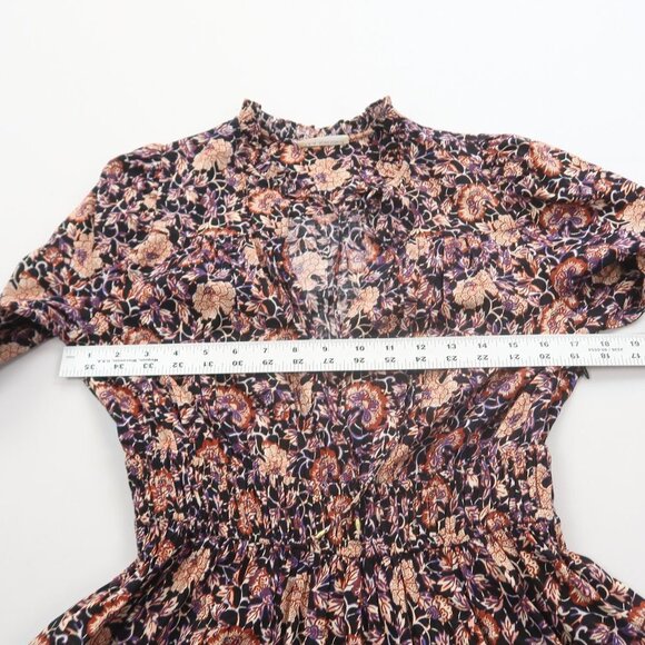 Ulla Johnson Liv Mini Dress Midnight Floral Size 0 - Picture 10 of 11